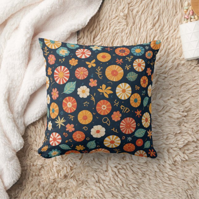 Autumn Throw Pillow (Blanket)
