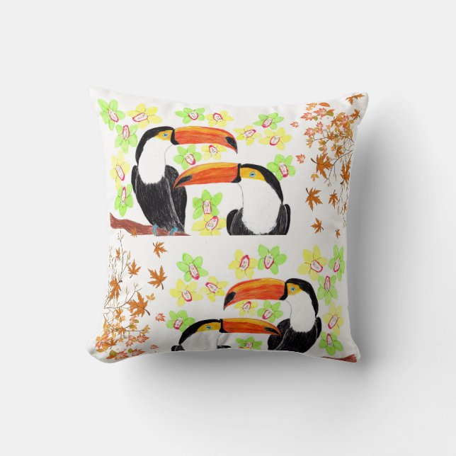 Autumn Tookens  Throw Pillow (Front)