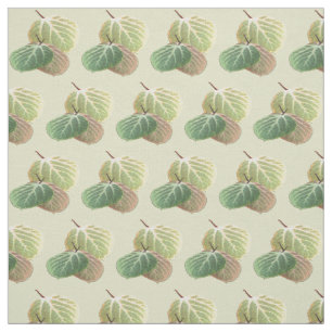 Autumn Touched Aspen Leaves Fabric