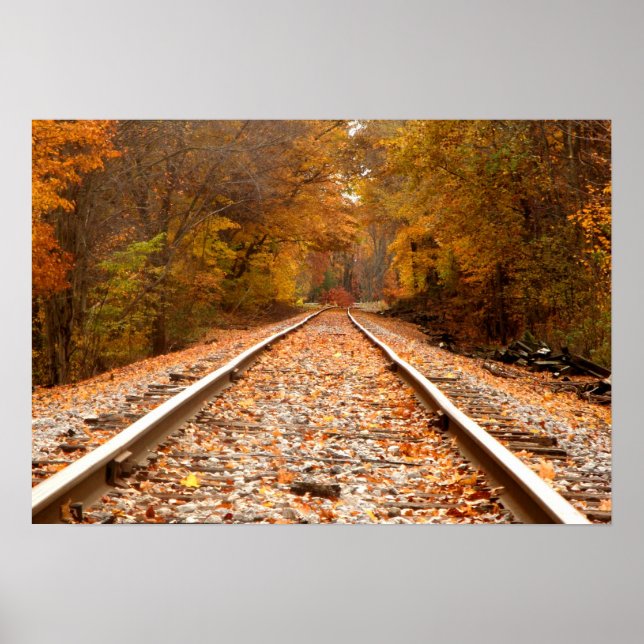 Autumn Tracks poster (Front)