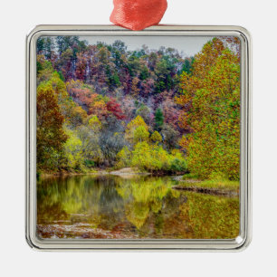 Autumn Tranquillity Metal Ornament