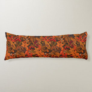 Autumn treasures body pillow