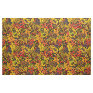 Autumn treasures fabric