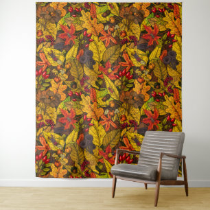 Autumn treasures tapestry
