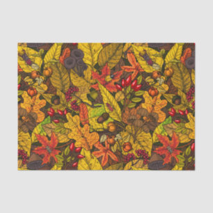 Autumn treasures tissue paper