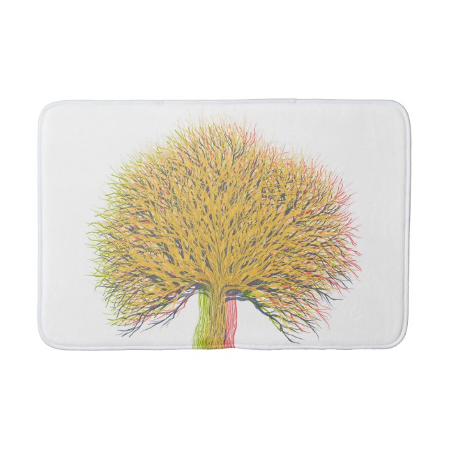 Autumn Tree Bath Mat (Front)