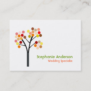 Autumn Tree Business Card
