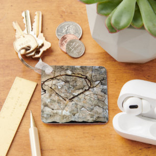 Autumn Tree in Movement by Egon Schiele Keychain