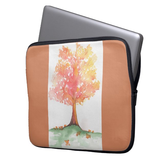 Autumn Tree Laptop Sleeve (Front Left)