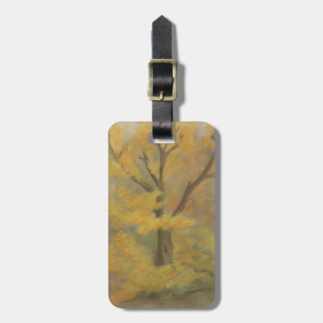 Autumn Tree Luggage Tag (Front Vertical)