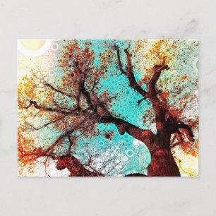 Autumn Tree Postcard