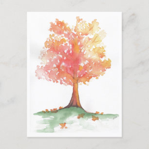 Autumn Tree Postcard