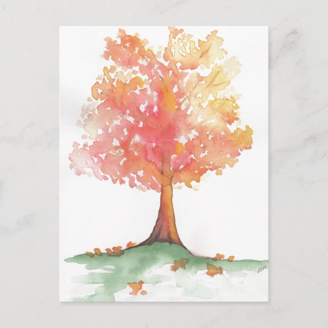 Autumn Tree Postcard (Front)