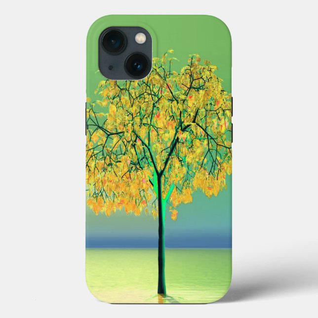 Autumn Tree Sunset Case-Mate iPhone Case (Back)