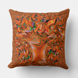 Autumn tree..... throw pillow