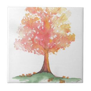 Autumn Tree Tile