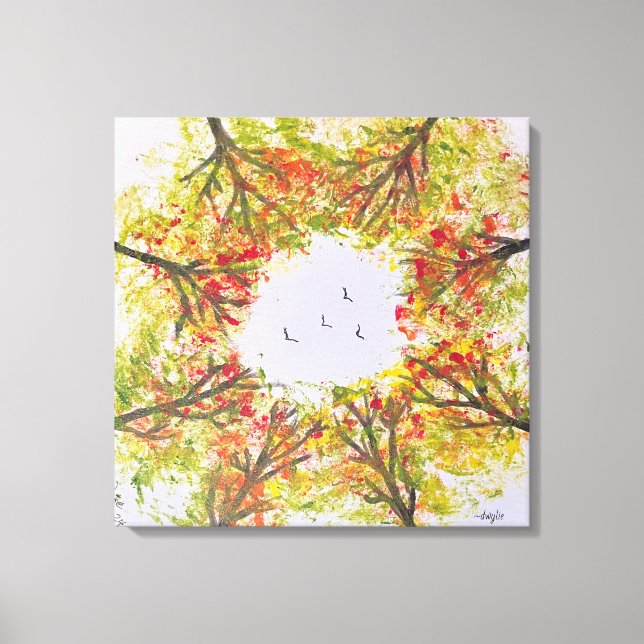 Autumn Trees Canvas Print (Front)