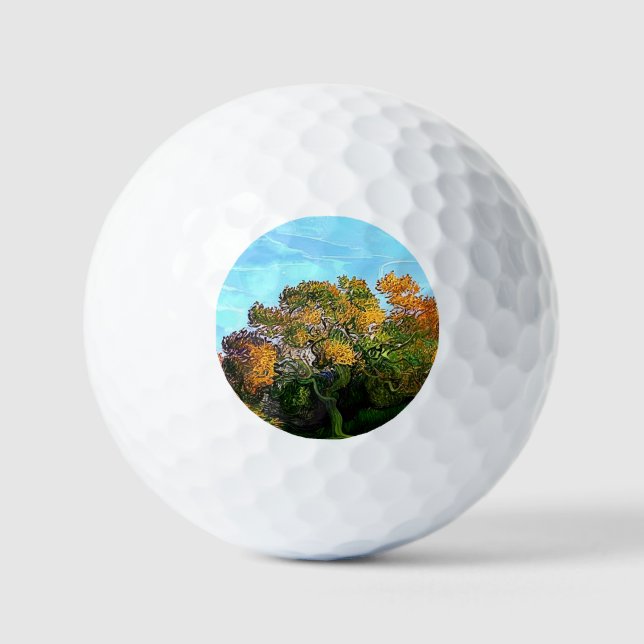 AUTUMN TREES GOLF BALLS (Front)