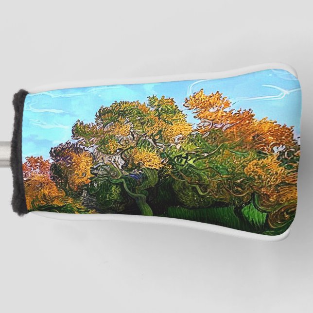AUTUMN TREES GOLF HEAD COVER (Front)