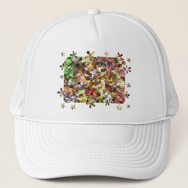 AUTUMN TREES TRUCKER HAT (Front)