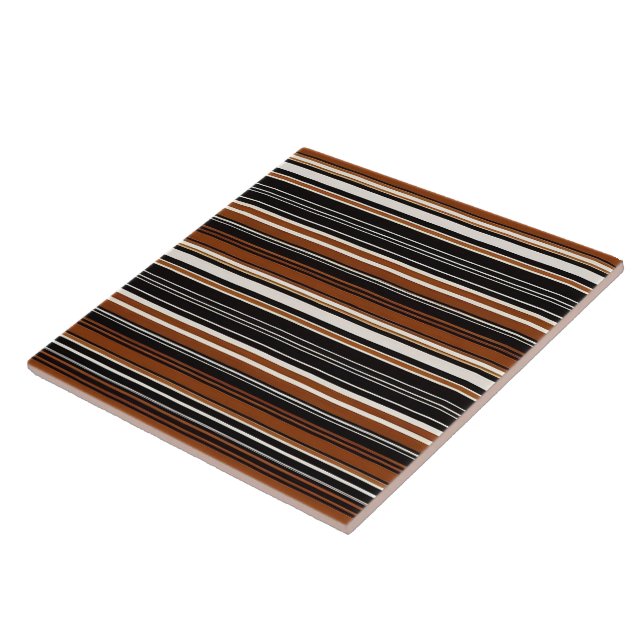 Autumn Trendy Brown Luxury Collection Tile (Side)