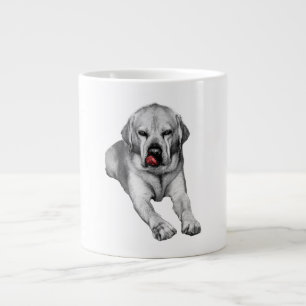 Autumn Trickster with a Lick Large Coffee Mug