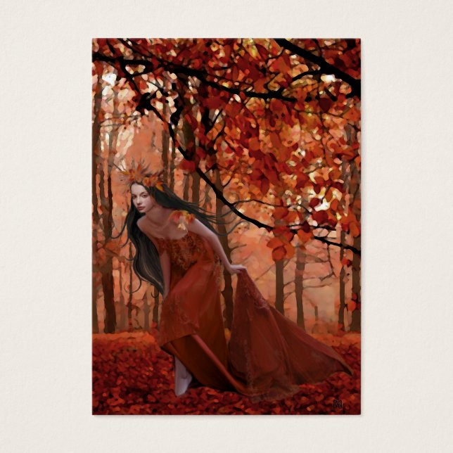 Autumn Tryst Gift Tag (Front)