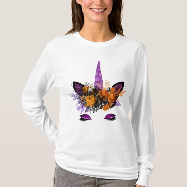 Autumn Unicorn T-Shirt (Front)