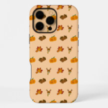Autumn Vibes Deer Maple Leaves Pumpkin Acorns