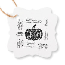 Autumn Vibes Gift Tags & Gift Enclosure