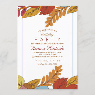 Autumn Vibes Invitation
