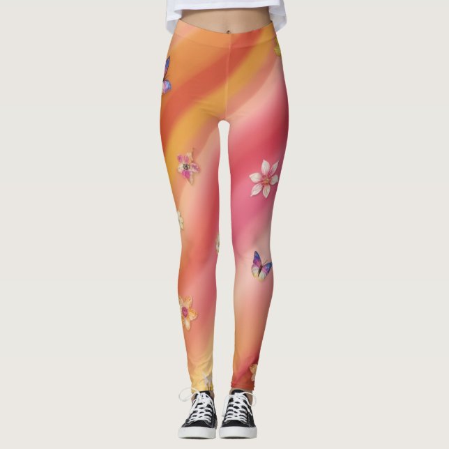 Autumn Vibes Leggings (Front)