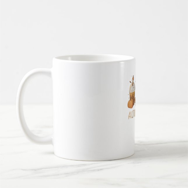 AUTUMN VIBES Oversized T-Shirt.png Coffee Mug (Left)