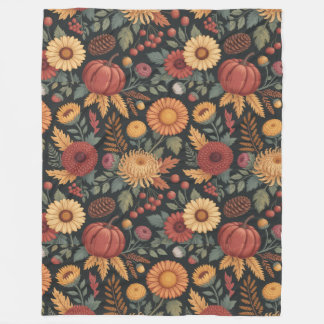 Autumn vibes Plush Throw for Living Room, Bedroom Fleece Blanket