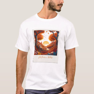 Autumn Vibes Surrealism T-Shirt