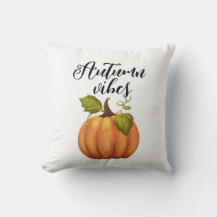 Autumn Vibes Throw Pillows