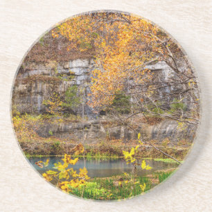 Autumn View Alley Spring Coaster
