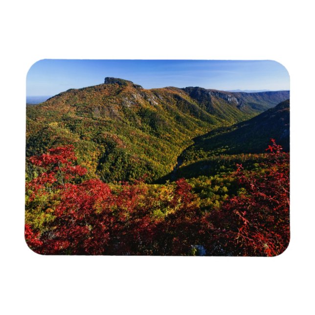Autumn view of Linville Gorge often called the Magnet (Horizontal)