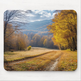 Autumn Walk  Mouse Pad