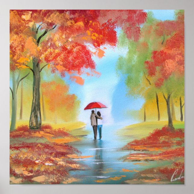 Autumn walk poster (Front)