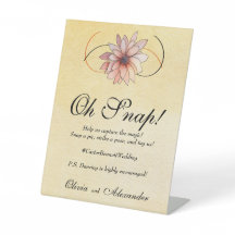 Autumn Watercolor Floral Terracotta Yellow Wedding