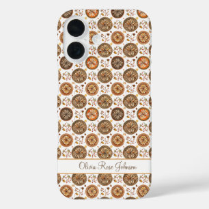 Autumn Watercolor Pattern iPhone 16 Case