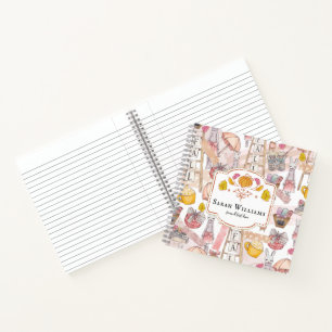 Autumn Watercolor Personalized Notebook