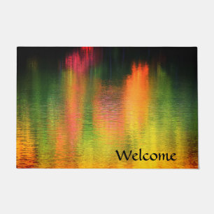 Autumn Watercolors Doormat