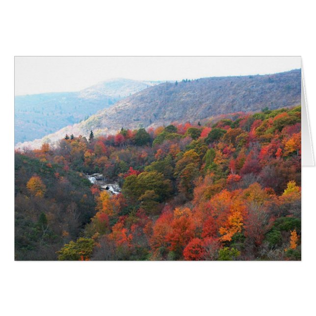 Autumn Waterfall (Front Horizontal)
