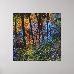 Autumn Waters Canvas Print