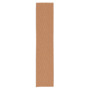 Autumn Wavy Lines Table Runner   Brown & Orange