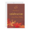 Autumn Wedding Celebration Invitation
