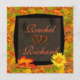 Autumn Wedding INVITATIONS