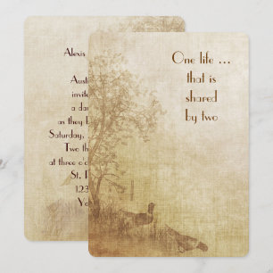 Autumn Wedding Invite